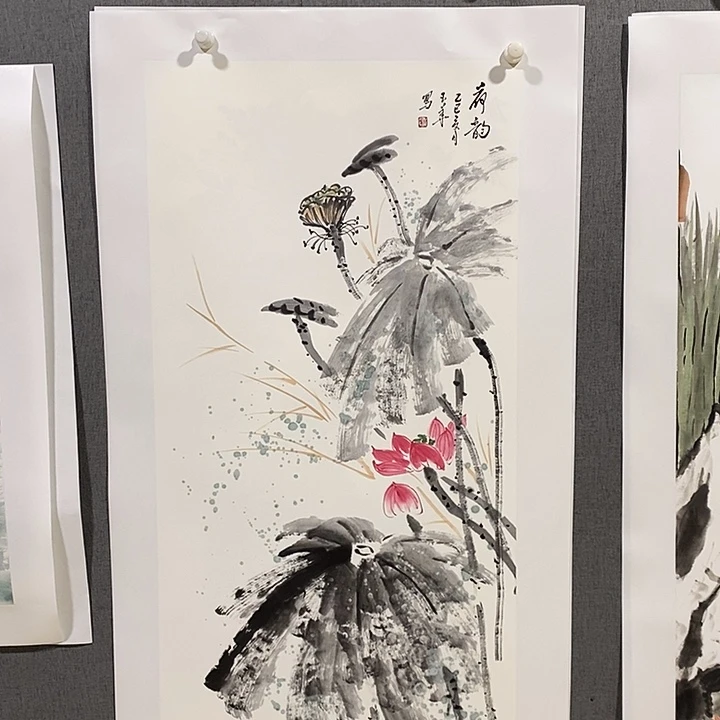 国画手写手绘国画作品8