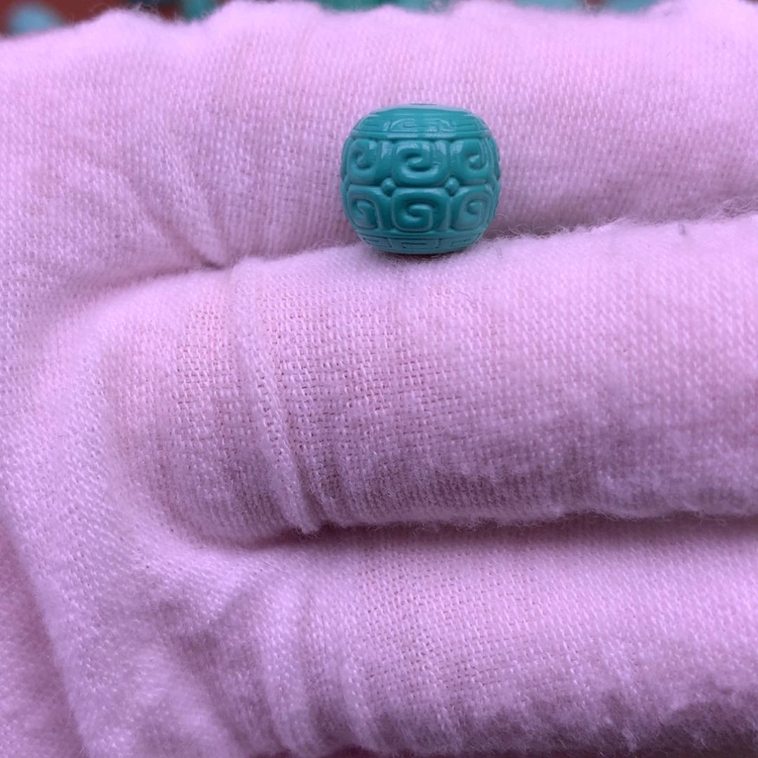 原生态散珠配珠回纹珠卡11