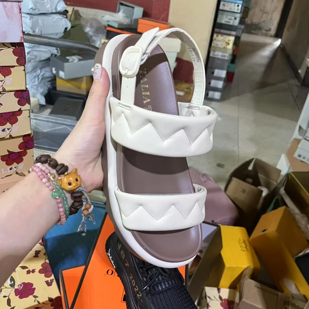 B-475夏季新款百搭舒适平底凉69437030