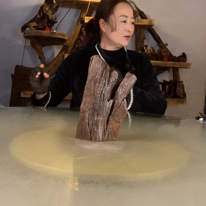 *****天然的云南紫柚木会黄水