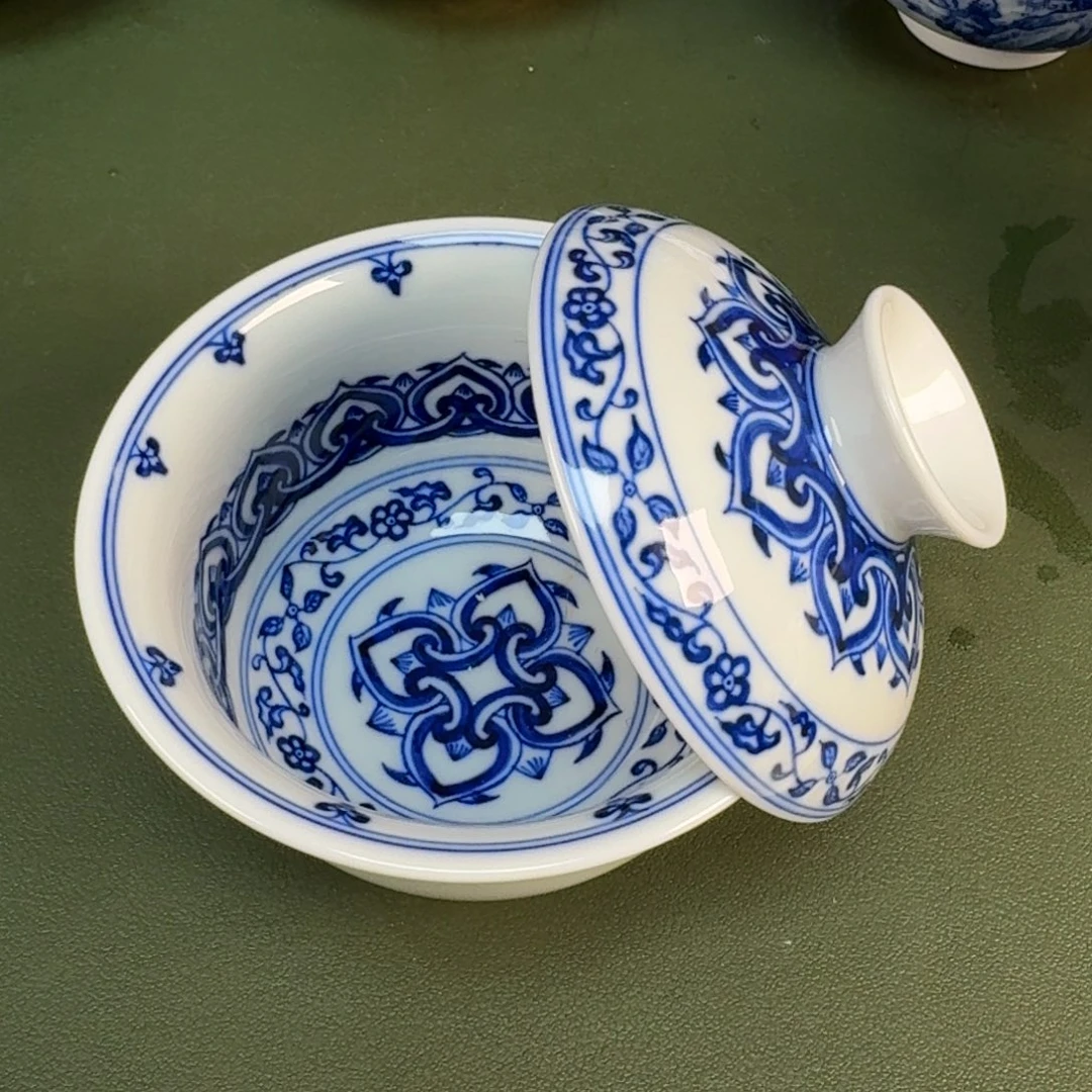 景德镇纯手绘茶具具圆圆265
