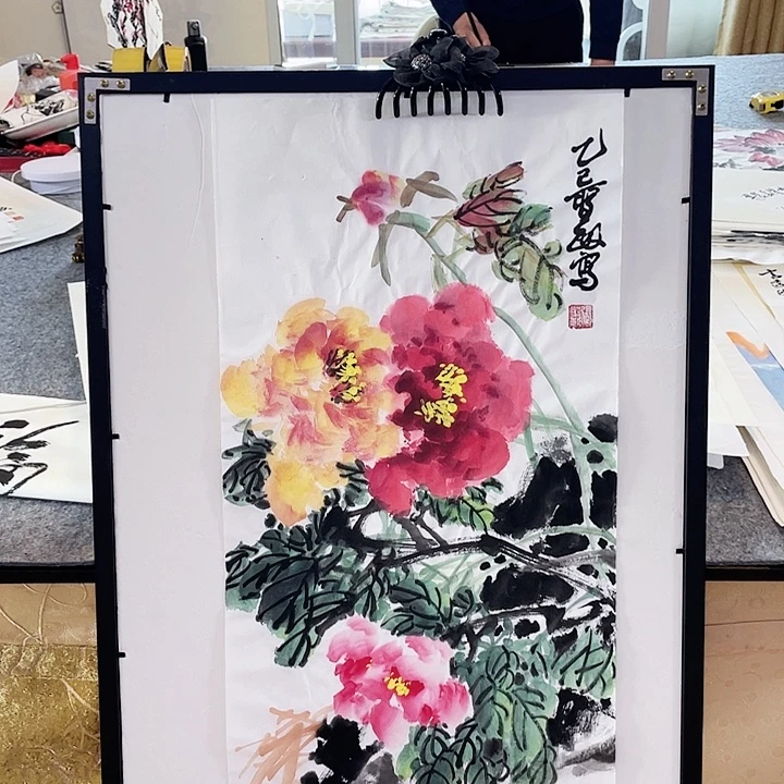国画张圣敏先生纯手绘作品