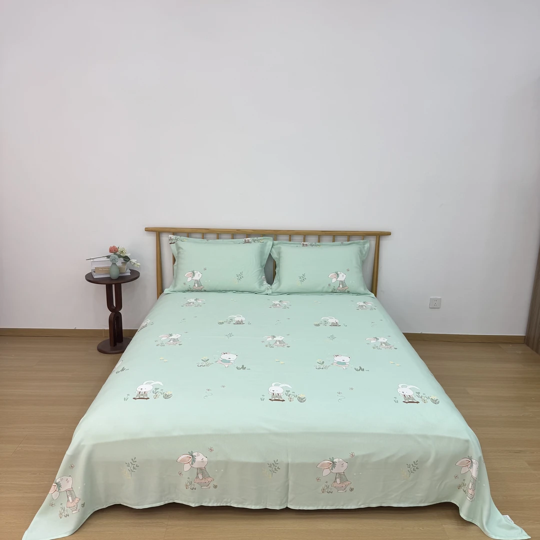 【竹纤维凉席三件套】重磅纯竹纤维 亲肤凉感 清凉一夏 床品套件