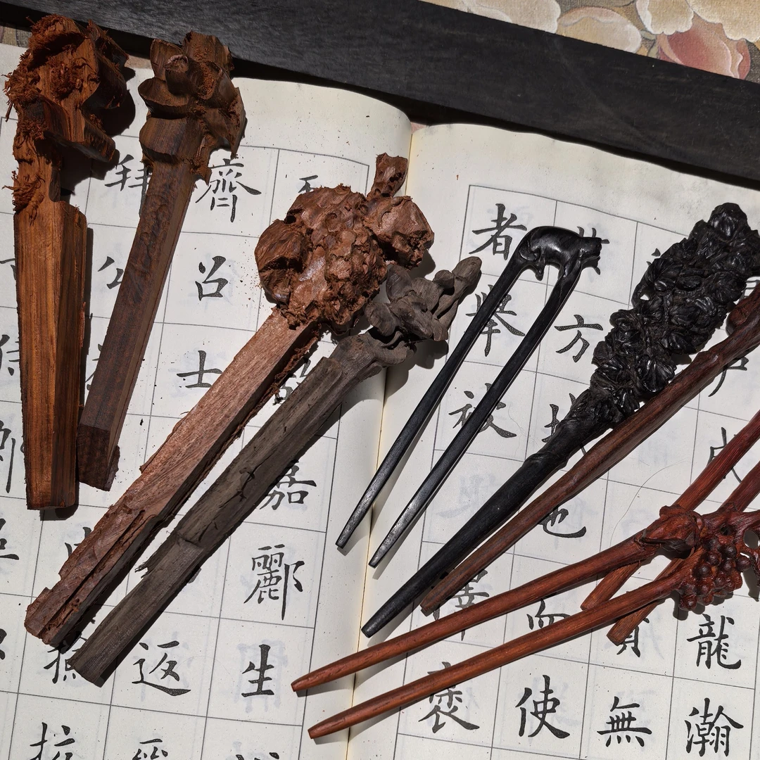 发簪，直播间选样