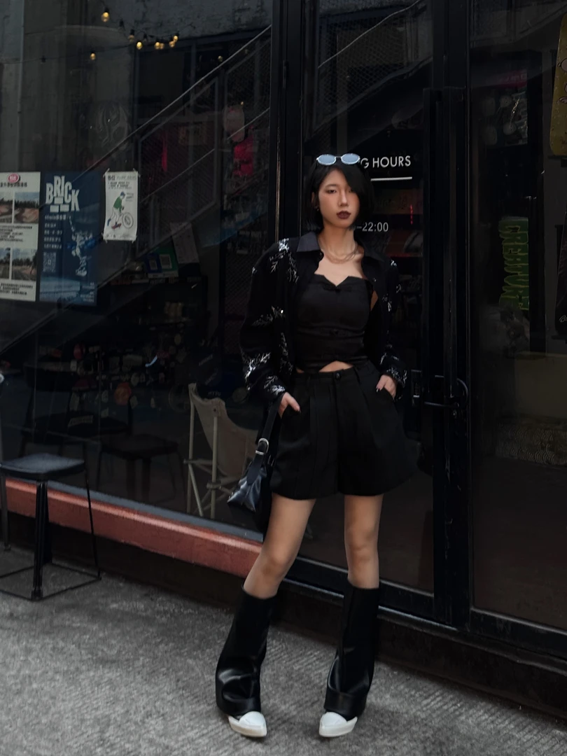 RISING&CLOUDS莎莎【原创】2025早春原创绣花衬衫010079