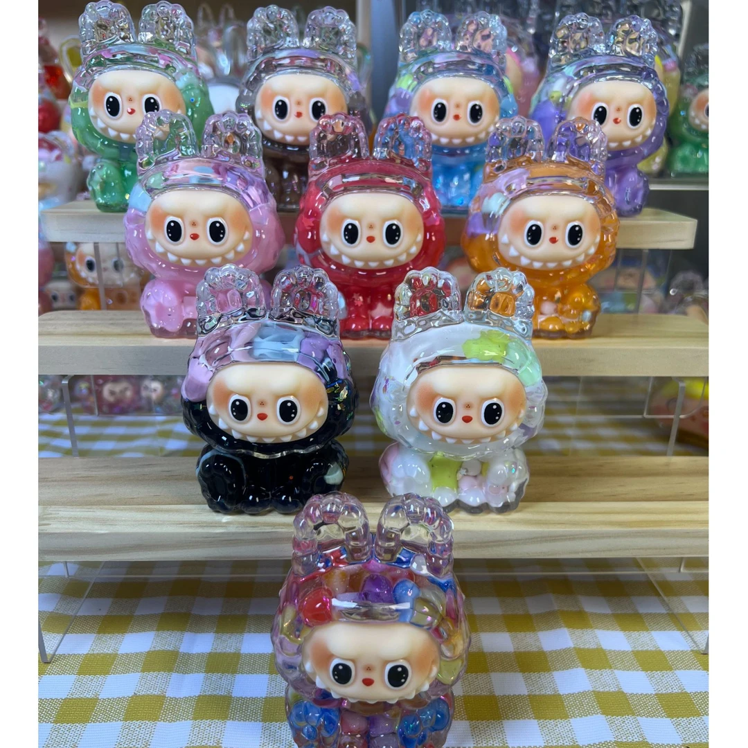 拉布布奶油马卡龙潮玩摆件盲袋