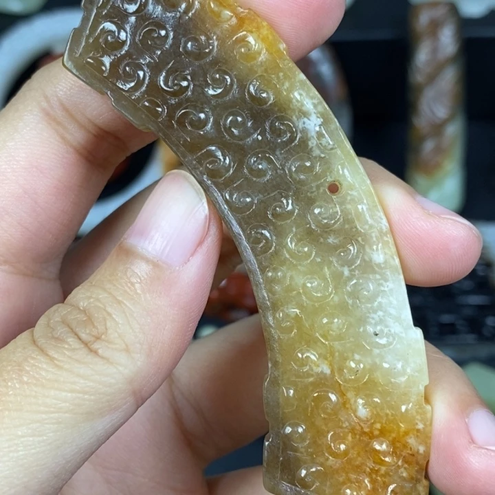 未镶嵌和田玉挂件洪**天