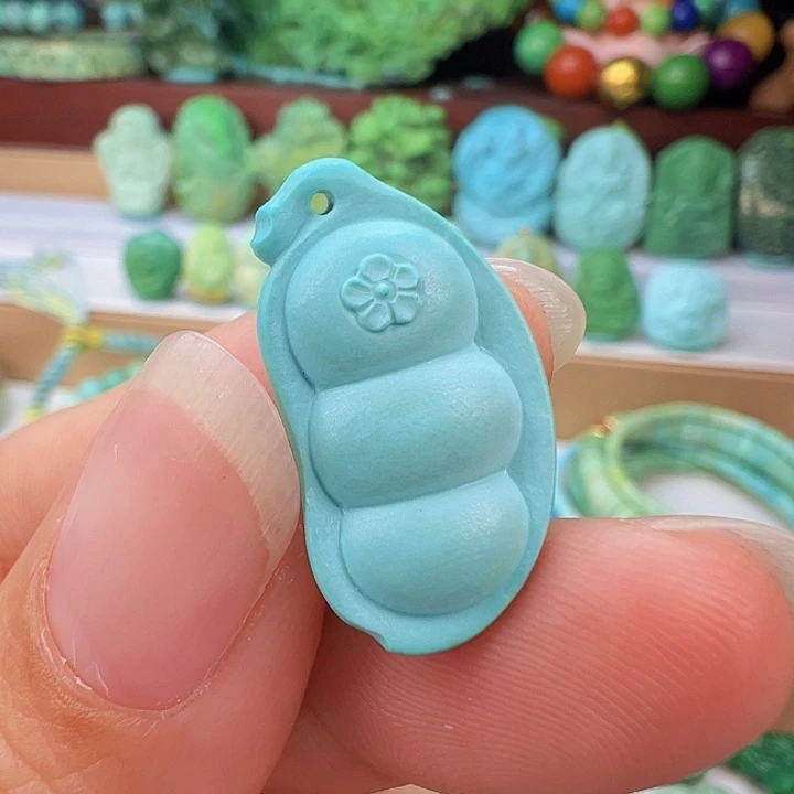 未镶嵌绿松石项链