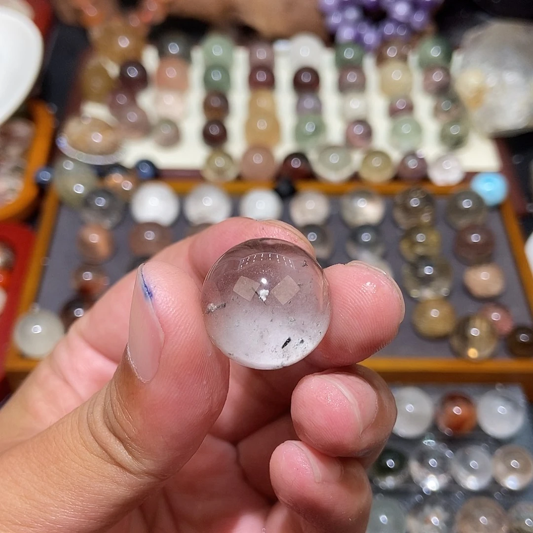 紫晶珠宝半成品未镶嵌