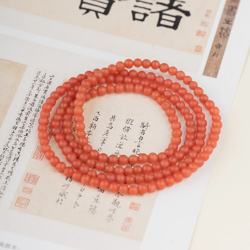 XIANYUAN/仙源南红4mm多圈手串