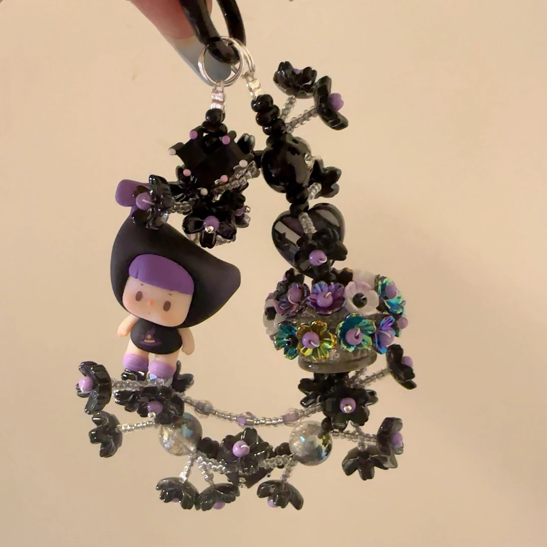 泡泡马特睡姿滴莫重工重油手机链包包链可爱