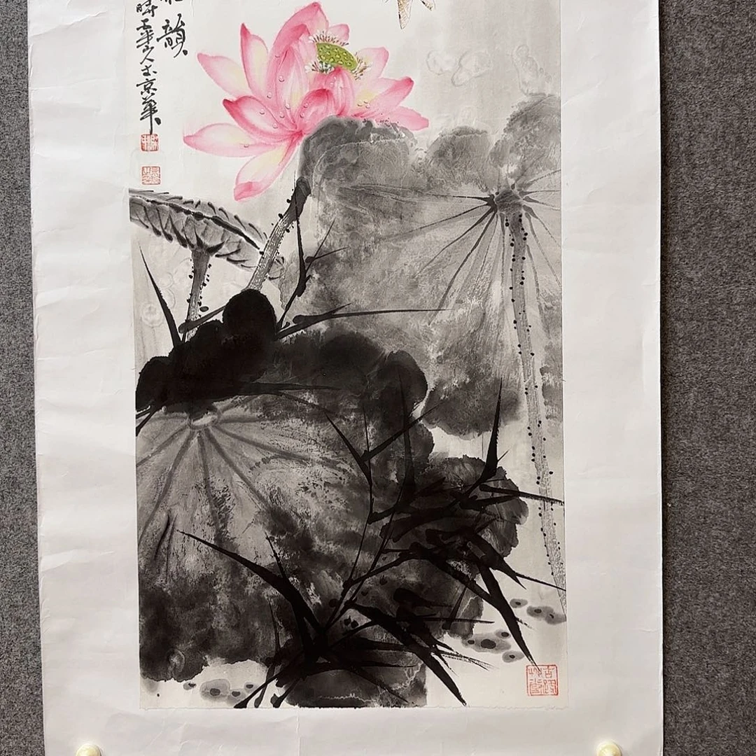 国画五半山人老师手绘作品