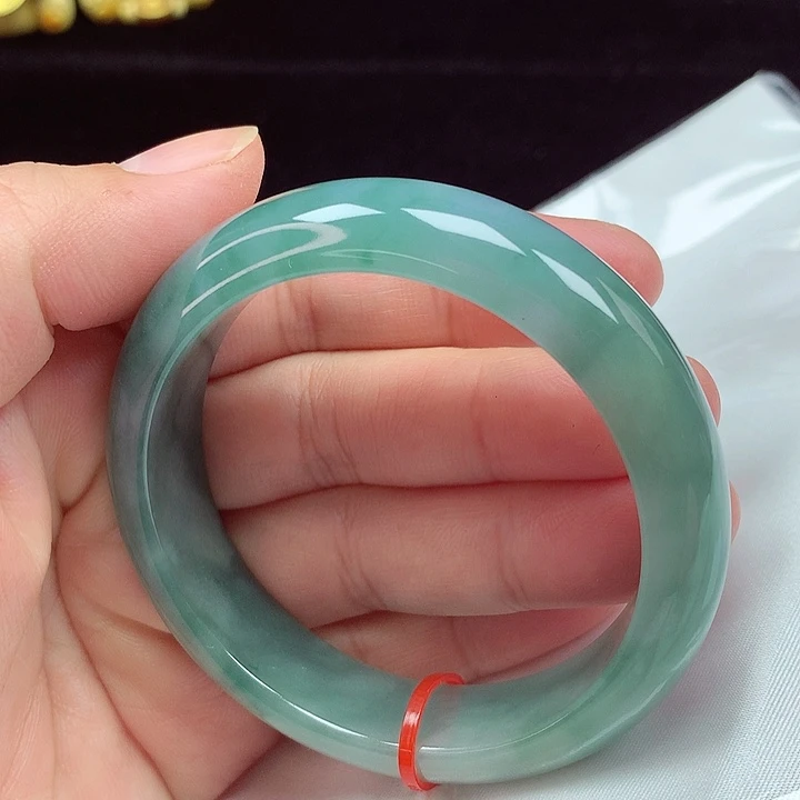 未镶嵌手镯翡翠54-55圈