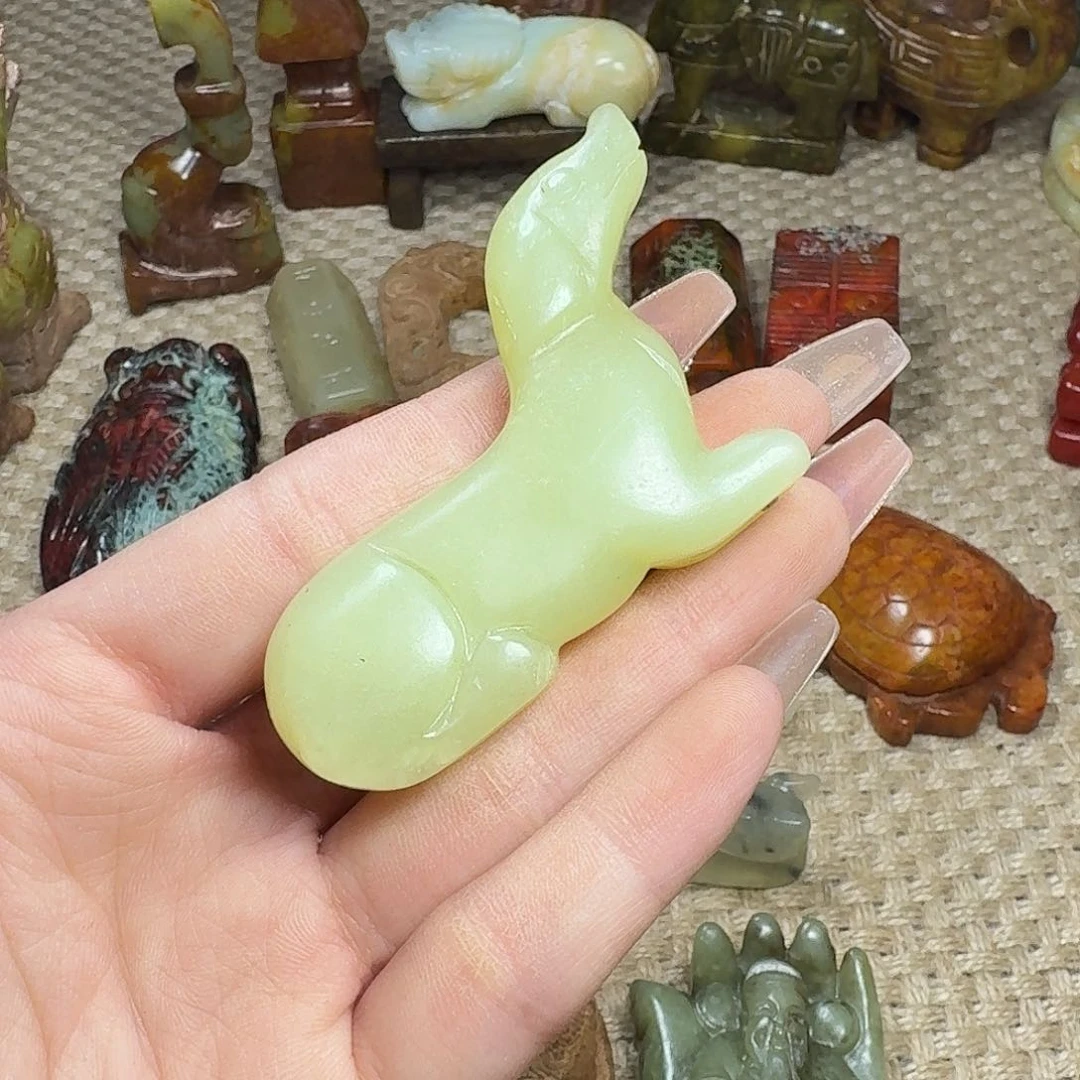 白玉菩提吊坠挂件