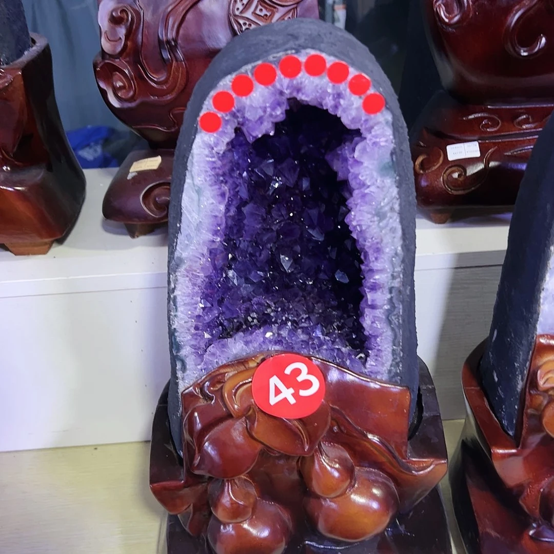 紫晶大型摆件（非配饰）未镶嵌