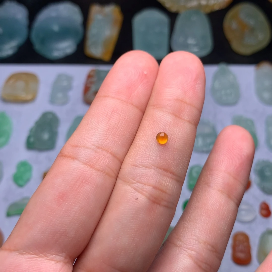 浮***m定制翡翠未镶嵌蛋面