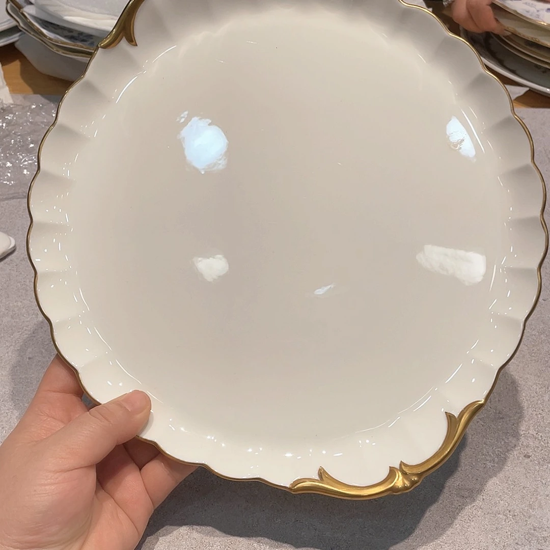 精品进口瓷器瓷片微瑕