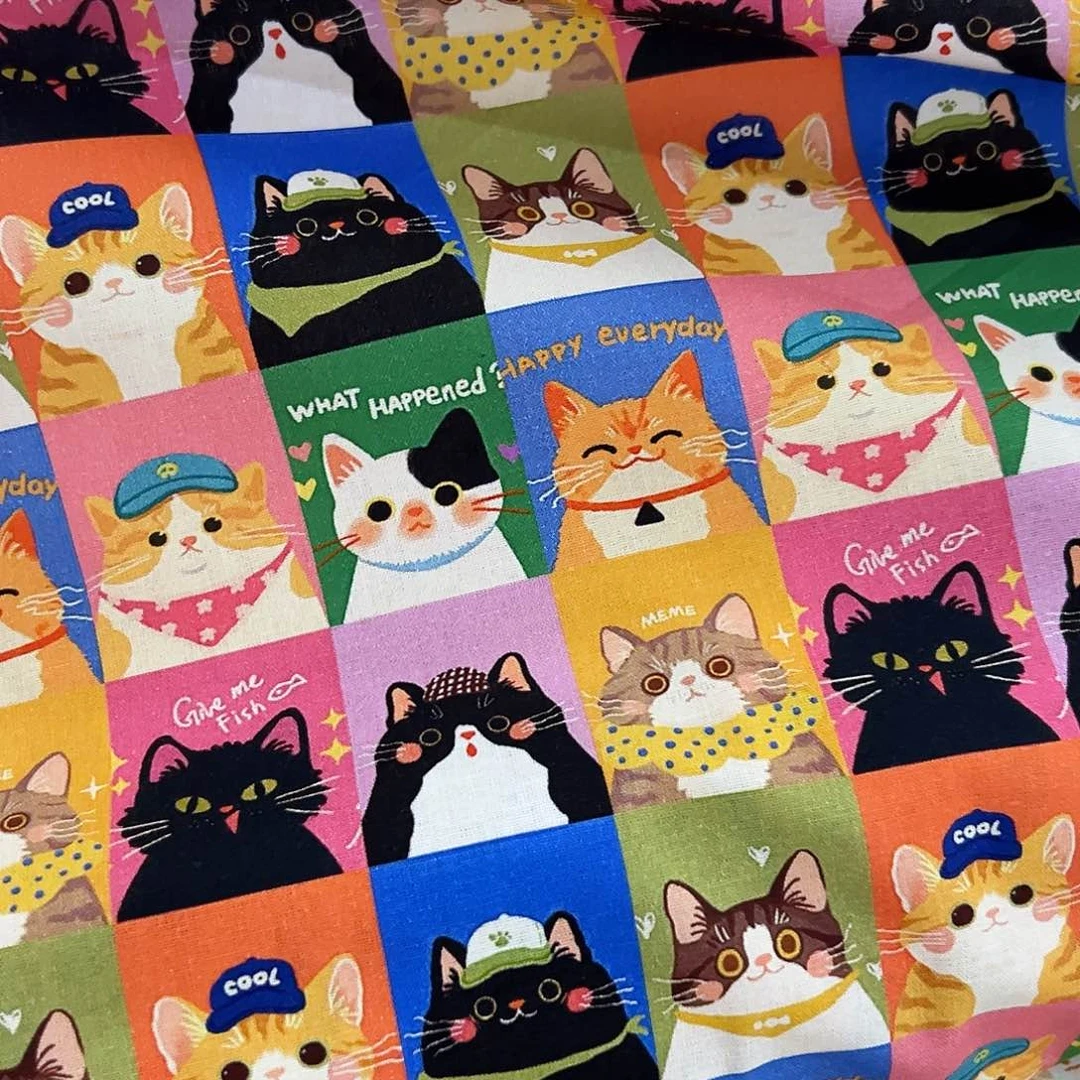 一米价纯棉平布1.1米宽果子布艺b