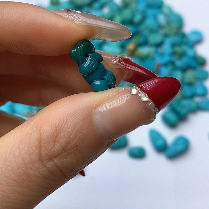 绿松石珠宝奇石未镶嵌