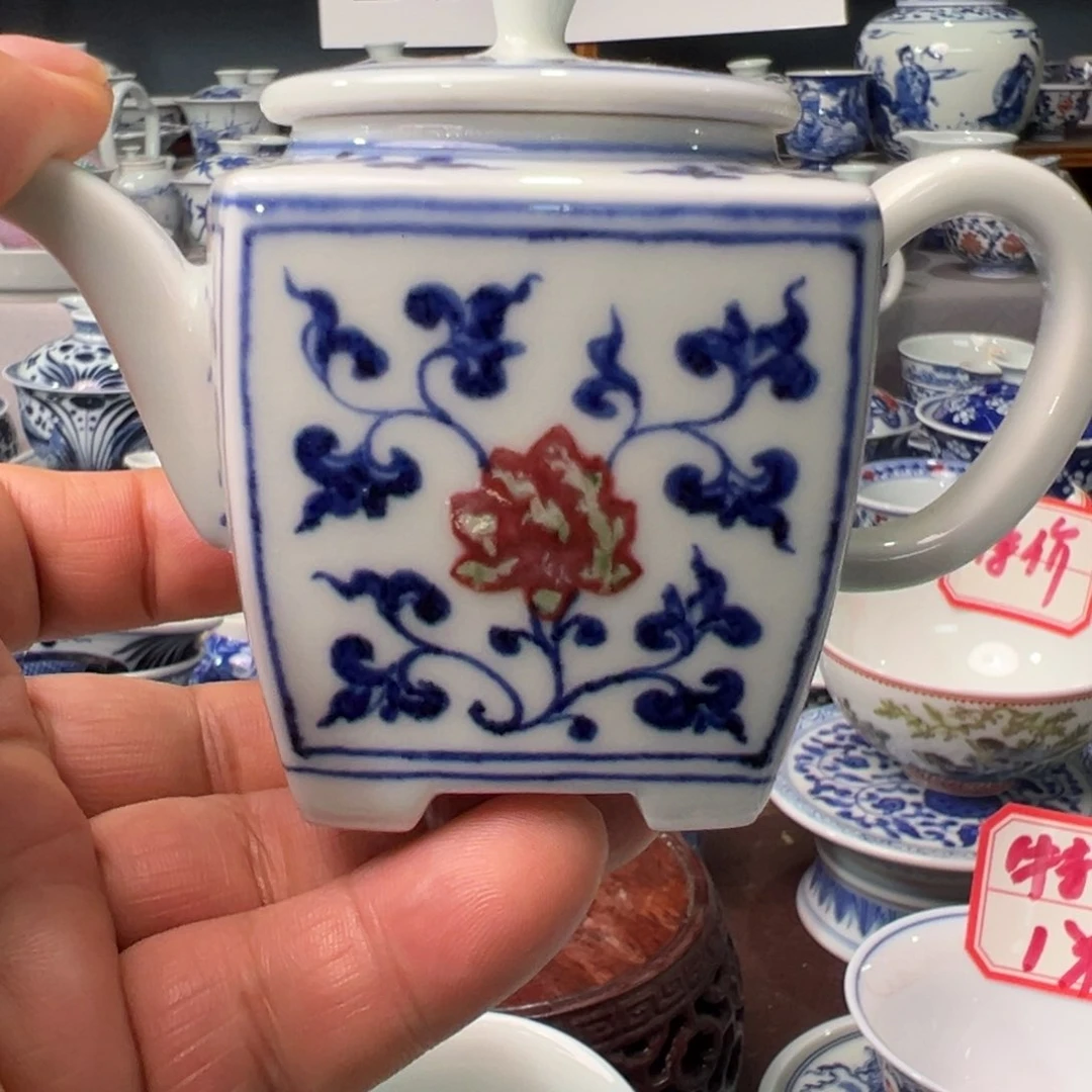 盖碗万**吉景德镇陶瓷艺术