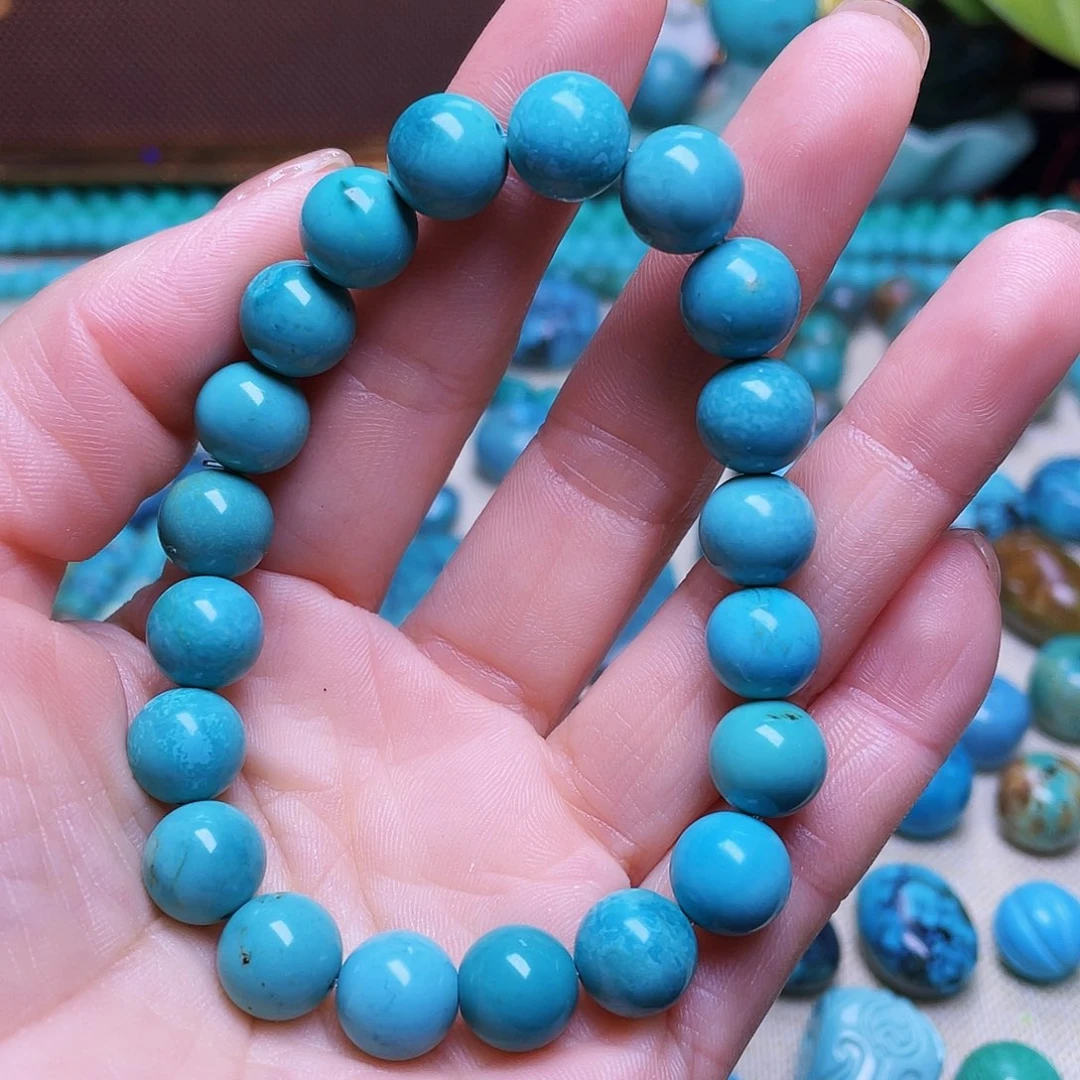 十堰原生特绿石头特色手工配饰