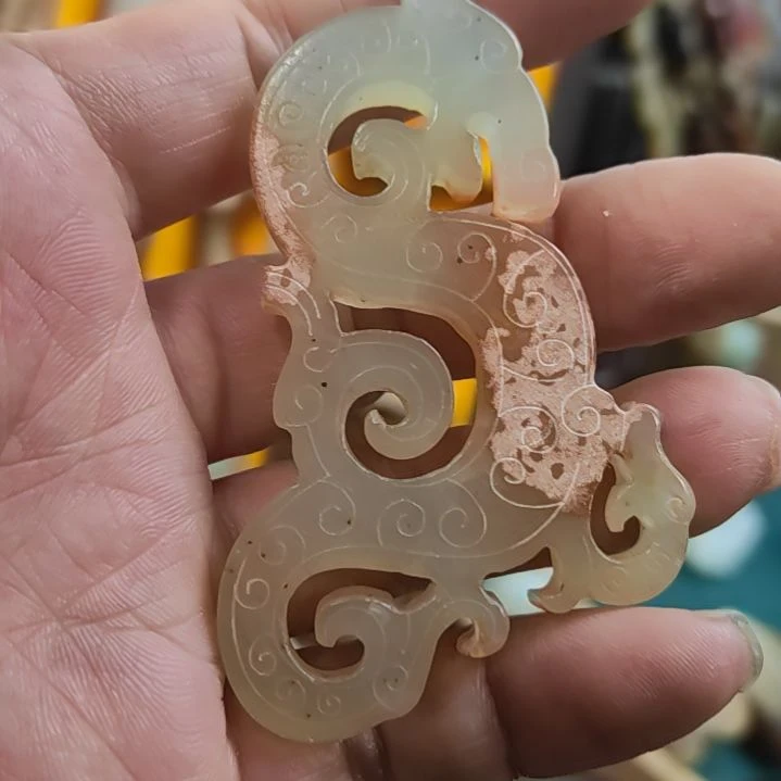 和田玉（糖玉）未镶嵌挂件