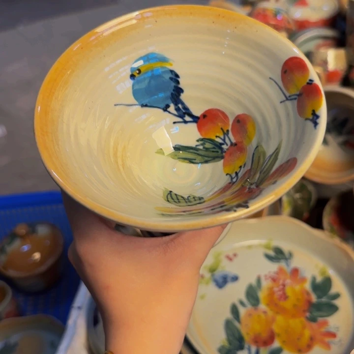 瓷片景德镇陶瓷手工手绘