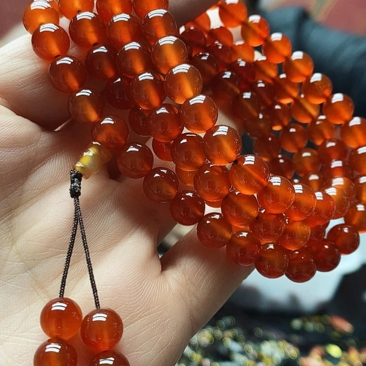 玛瑙/玉髓颈饰合金