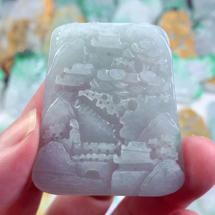 吊坠(不含链)未镶嵌翡翠
