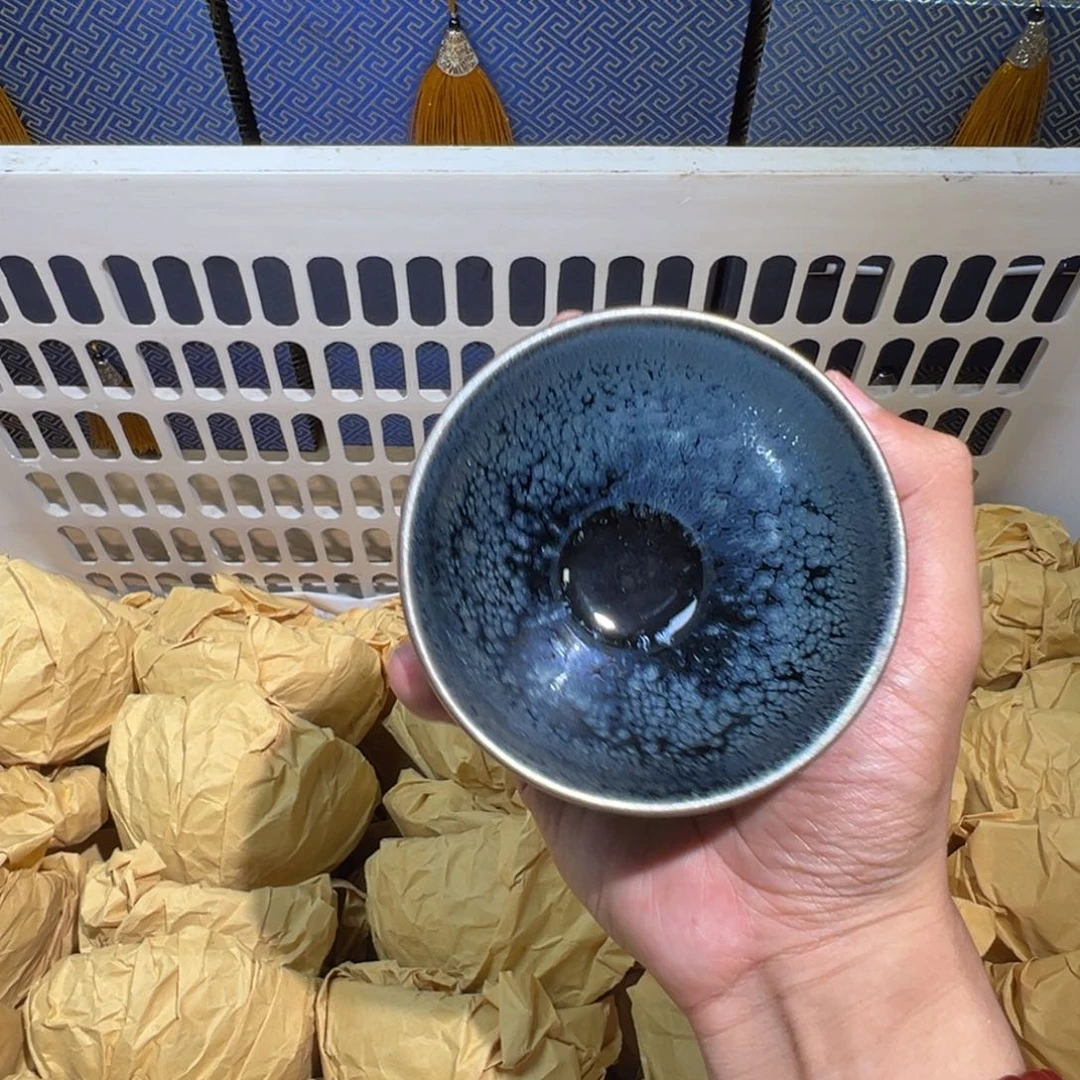 茶盏微瑕建盏，介意勿拍