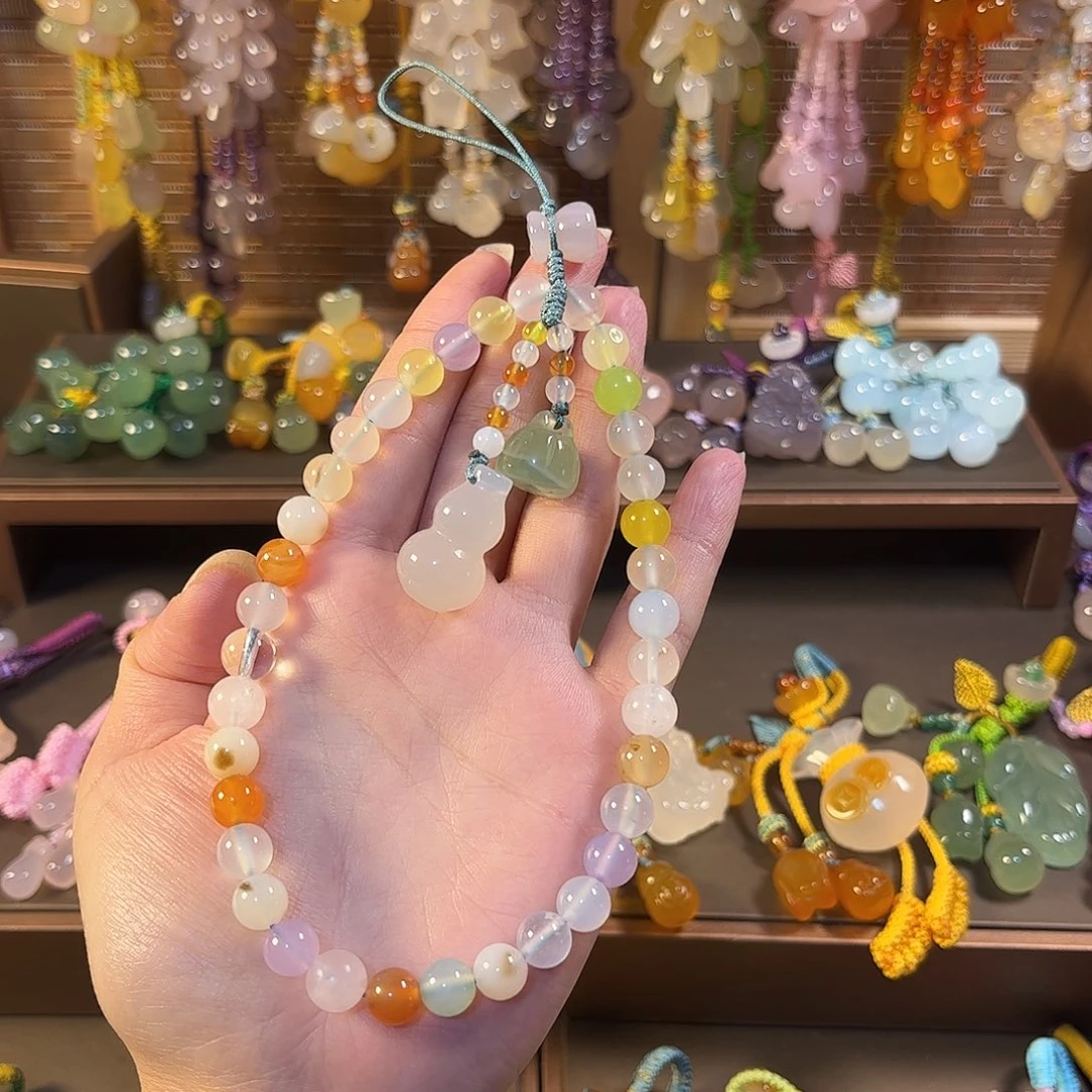 X***t玛瑙/玉髓未镶嵌车挂福利款手机链