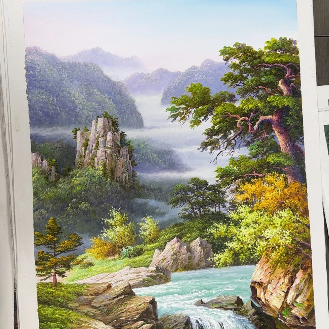油画加油加油努力加油加油
