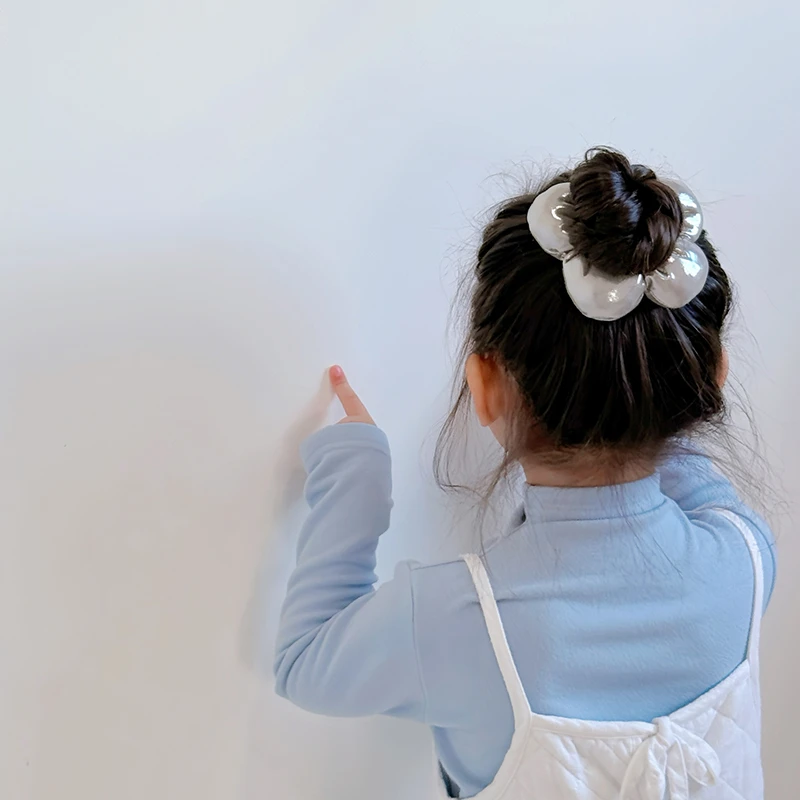 韩版ins新款立体花朵儿童花瓣发圈发饰女童发绳宝宝头绳头花头饰