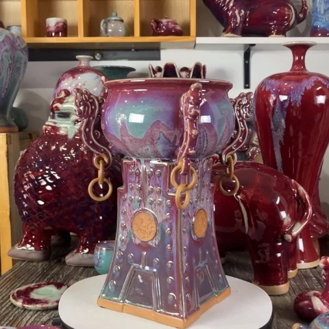 瓷片神垕镇钧瓷艺术