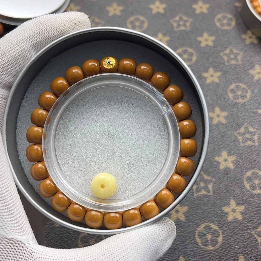 手串猴头核桃老邢全品无暇9.0左右尺寸