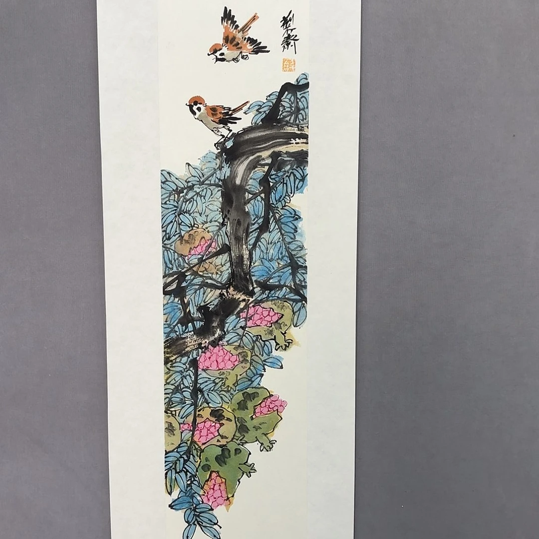 国画亲笔手绘原创