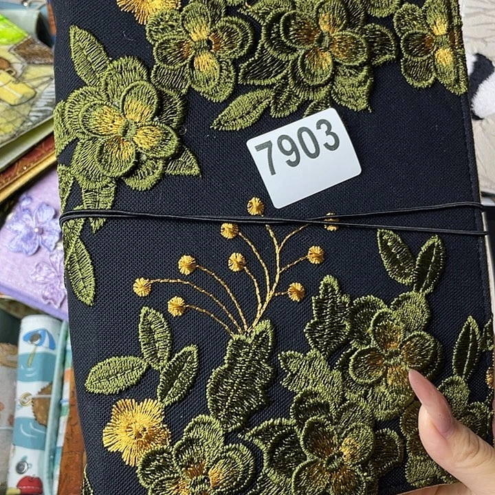 织绣A5活页带纸7903