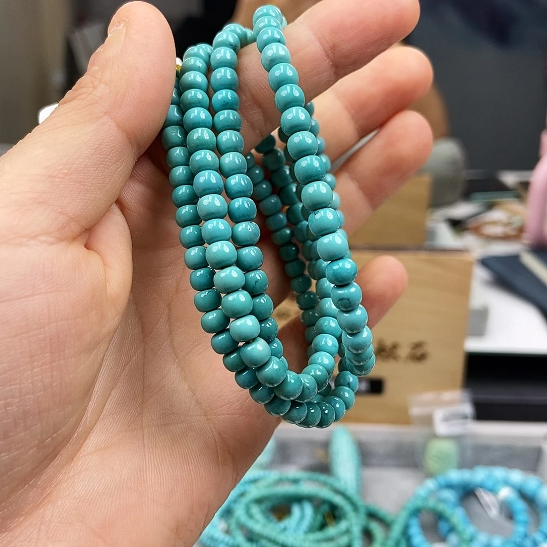 未镶嵌绿松石珠宝奇石