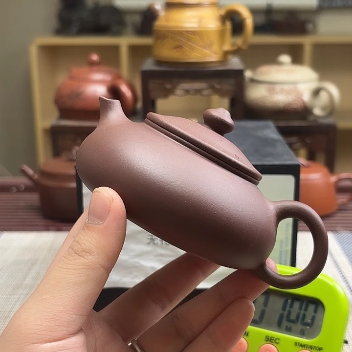 泉***校茶壶紫砂微瑕处理