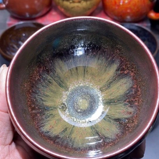 茶盏建盏主人杯茶壶盖碗品茗杯