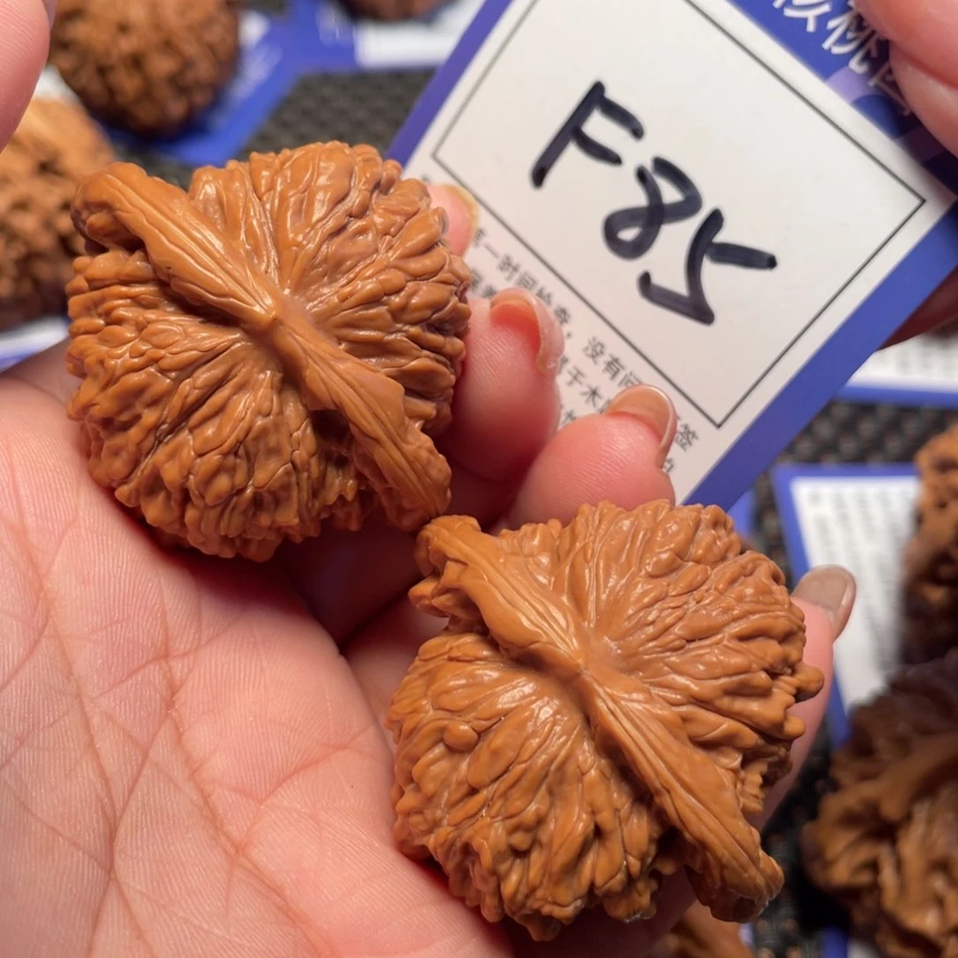 桃核把件85号楼子43尺