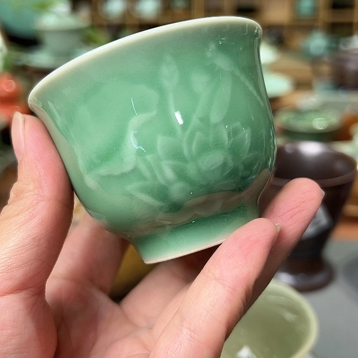 龙泉敬悦青瓷品茗杯