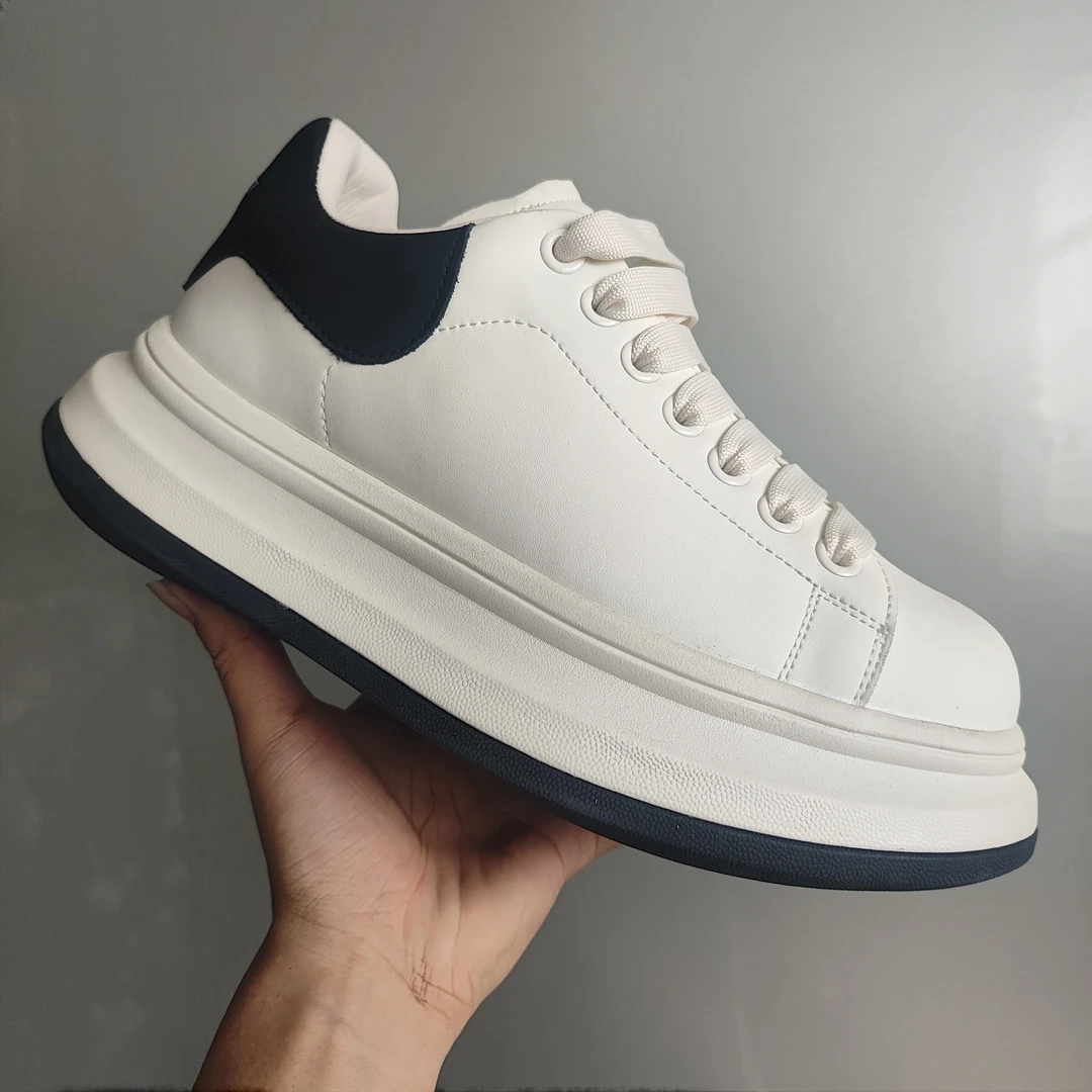 3821-夏季真皮百搭潮流舒适时尚潮鞋男鞋小白鞋