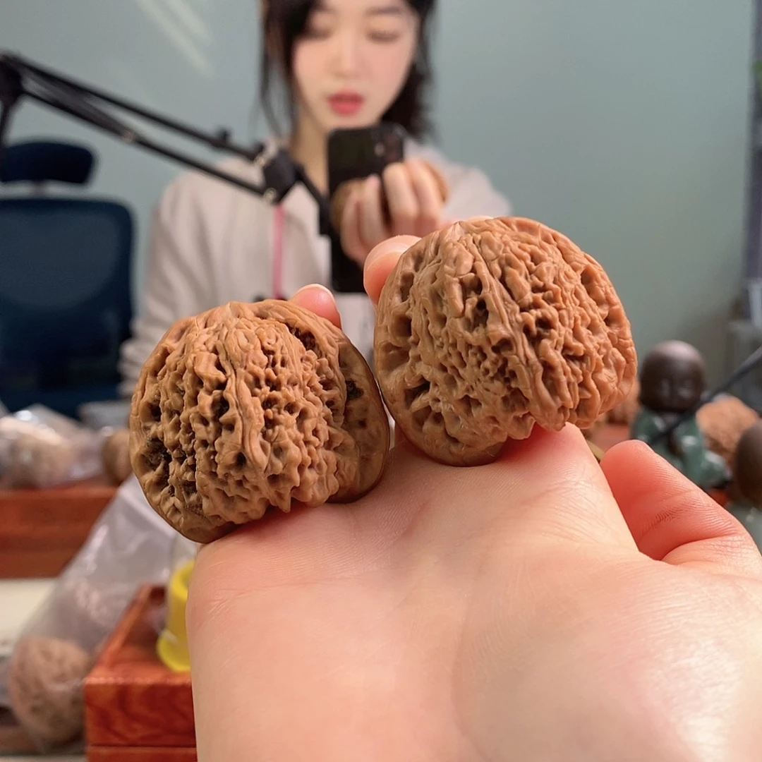 吊坠文玩核桃南疆石43