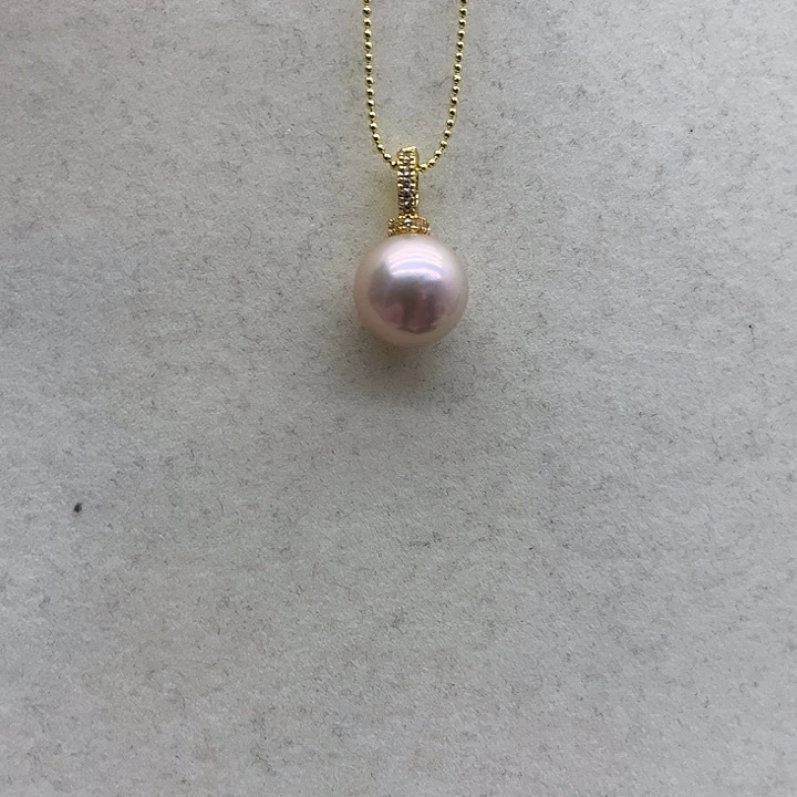 淡水珍珠颈饰合金