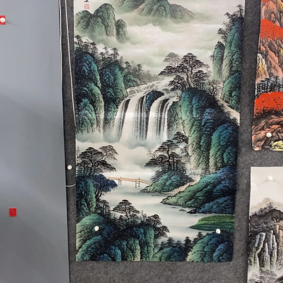 海***影横款旭日东升四尺整张装饰画