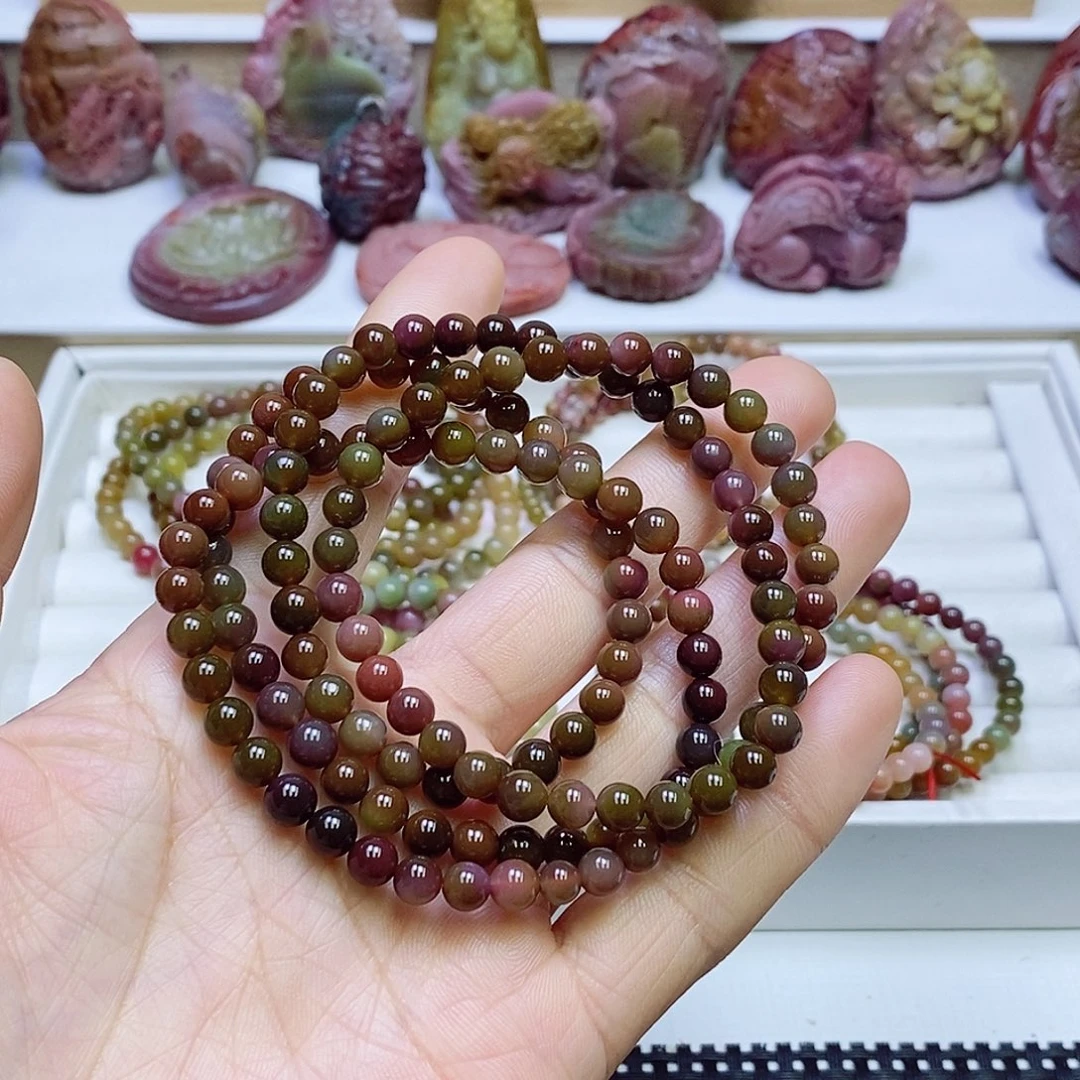 玛瑙/玉髓盐源玛瑙手串未镶嵌