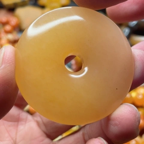 石英质玉手链合金心**北