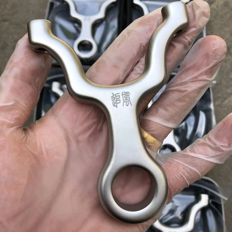 正品追风不锈钢顶卡户外弹力射击竞技解压玩具大威力高精准玩具