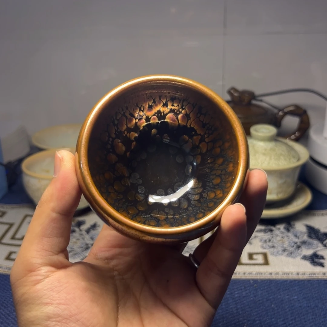 建阳建盏喝茶主人杯